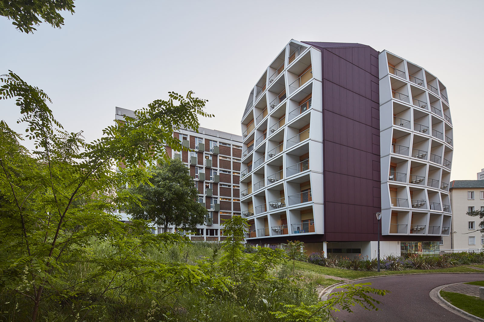 Maison de l'Inde, Cité Universitaire Internationale Lipsky Rollet architecture et environnement architecte florence lipsky pascal rollet paris france 