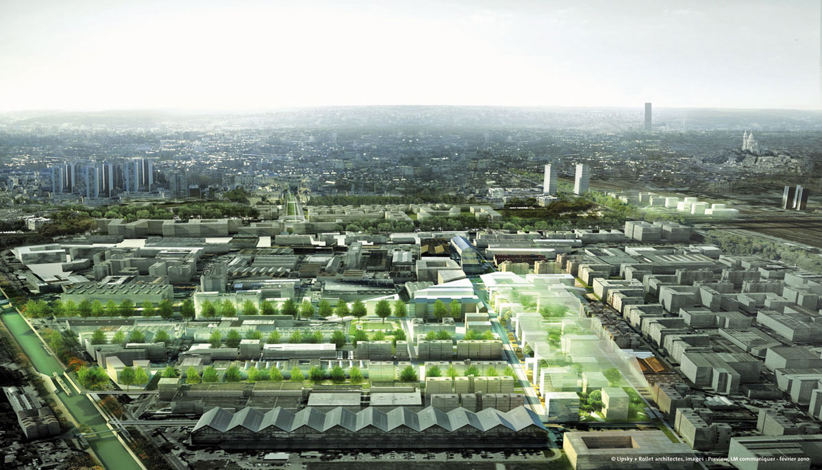 Préfiguration du campus Condorcet Lipsky Rollet architecture et environnement architecte florence lipsky pascal rollet paris france 