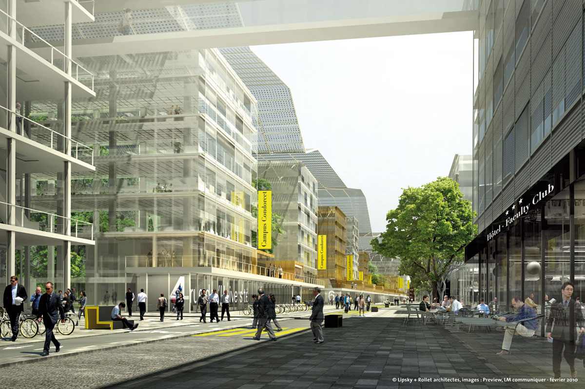 Préfiguration du campus Condorcet Lipsky Rollet architecture et environnement architecte florence lipsky pascal rollet paris france 