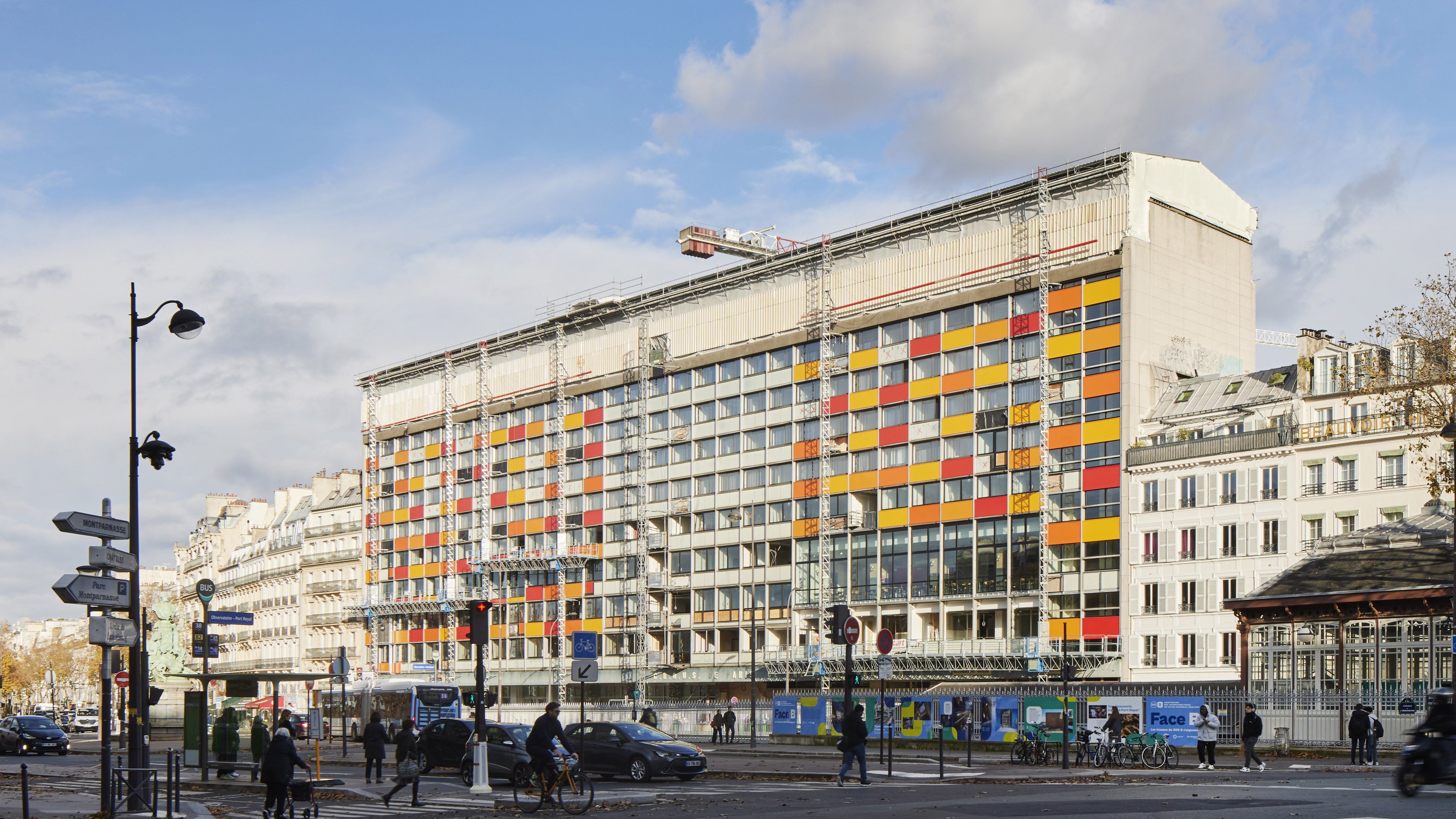 Restructuration du Centre Jean Sarrailh du CROUS Lipsky Rollet architecture et environnement architecte florence lipsky pascal rollet paris france 